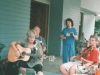 Christine Balfa, Margot and Garry playing at Augusta