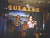 Margot playing at Mulates Restaurant, Breaux Bridge, La.